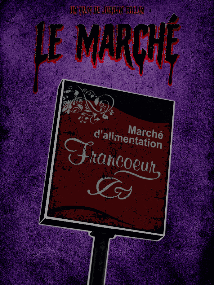 Affiche Le Marché